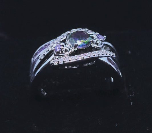 Mystic  Topaz Ring