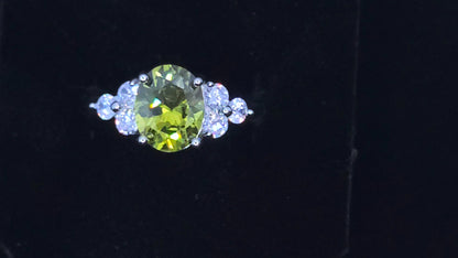 Peridot ring