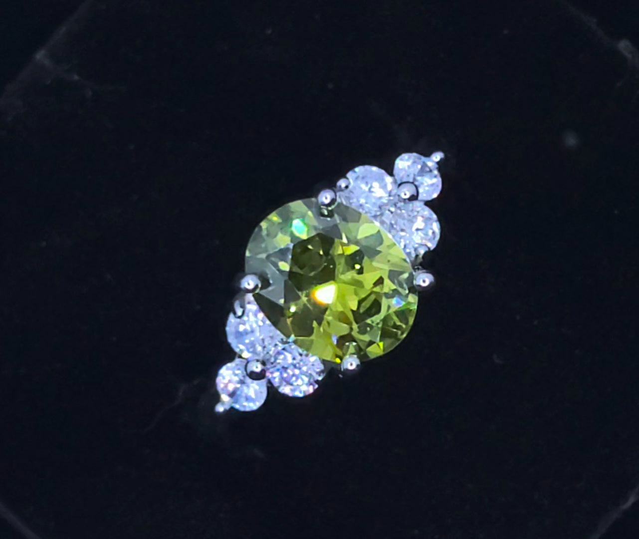 Peridot ring