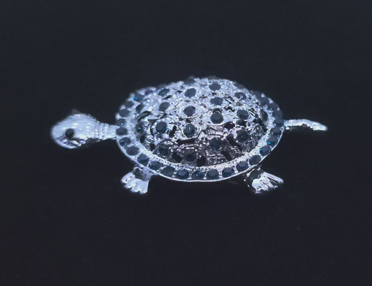 Sapphire Turtle broach